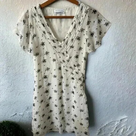 Urban outfitters roselle v neck mini dress S - Picture 2 of 7